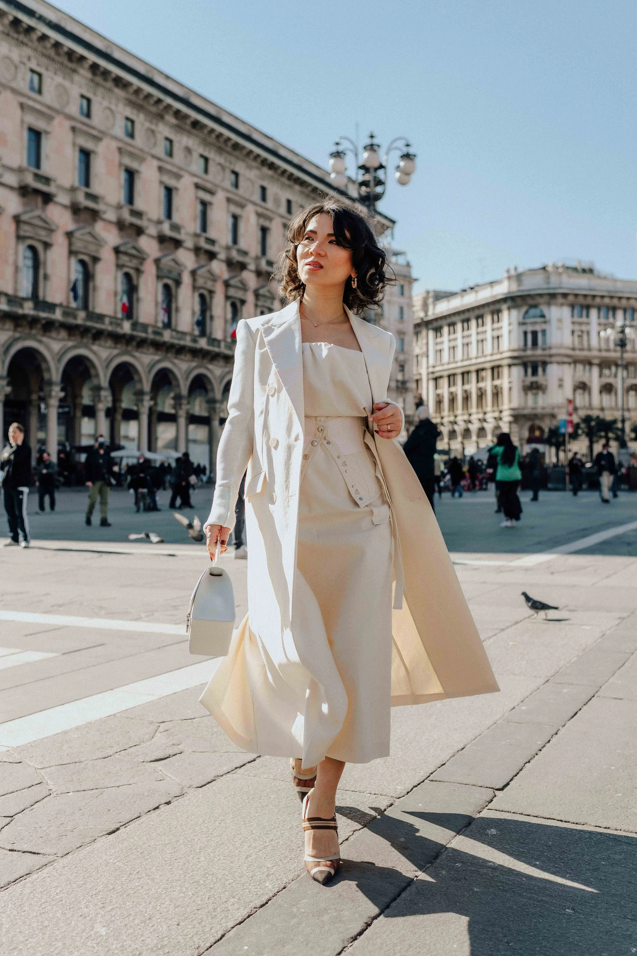 Sportmax All The Way Outside The Milan Duomo — Style Right Fashion